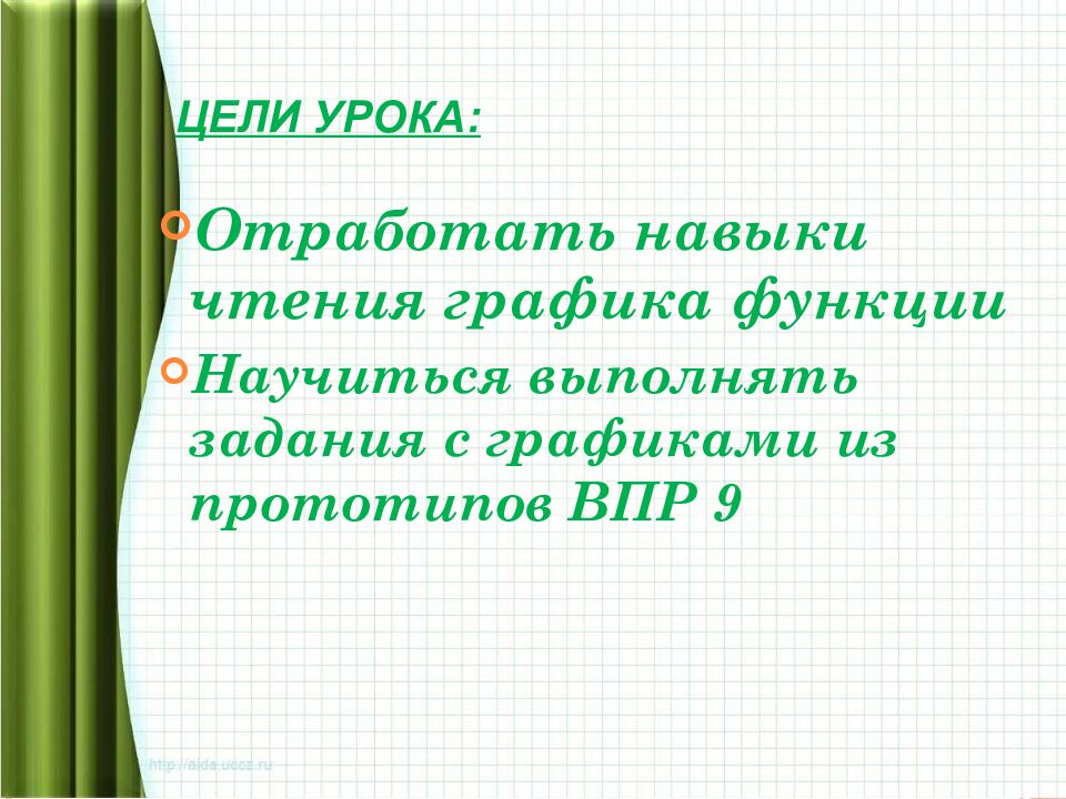 Цели урока: