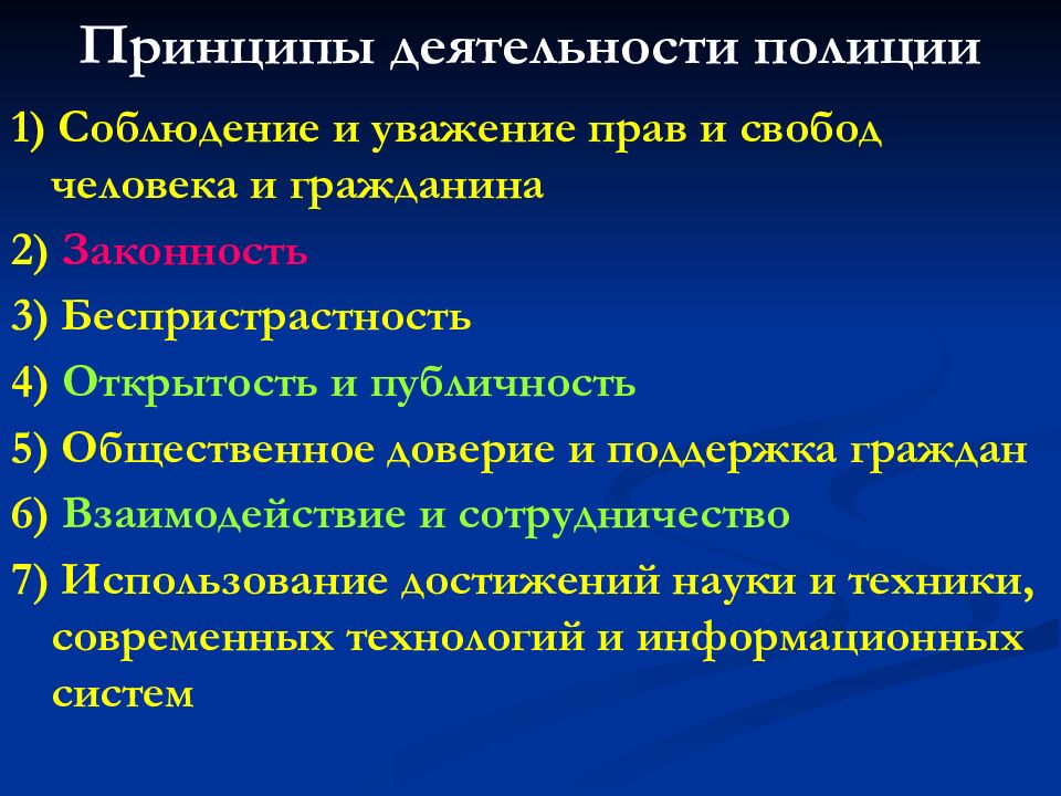 Принцип уважения прав человека и основных свобод презентация