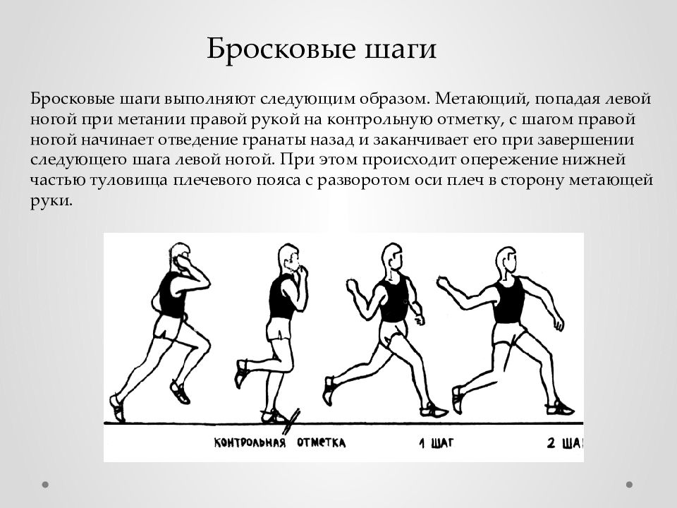 Ширина коридора для метания гранаты