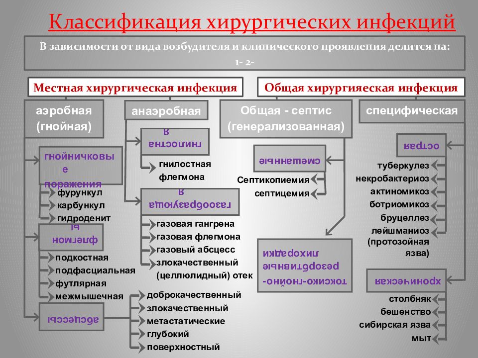 Общая хирургия в схемах и таблицах