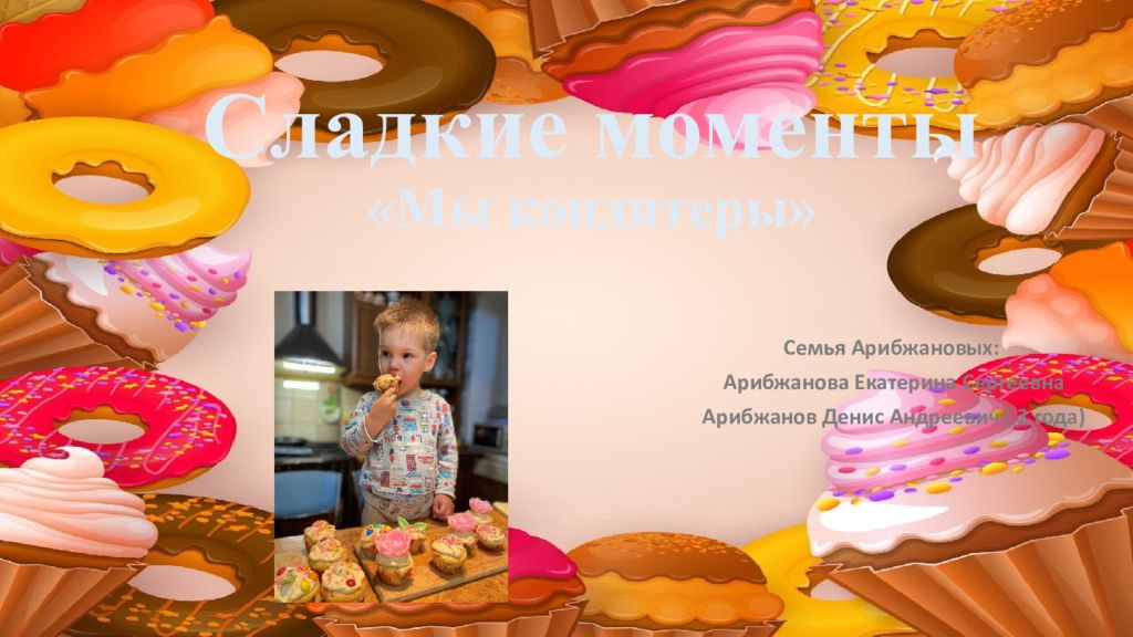Сладкие моменты «Мы кондитеры»