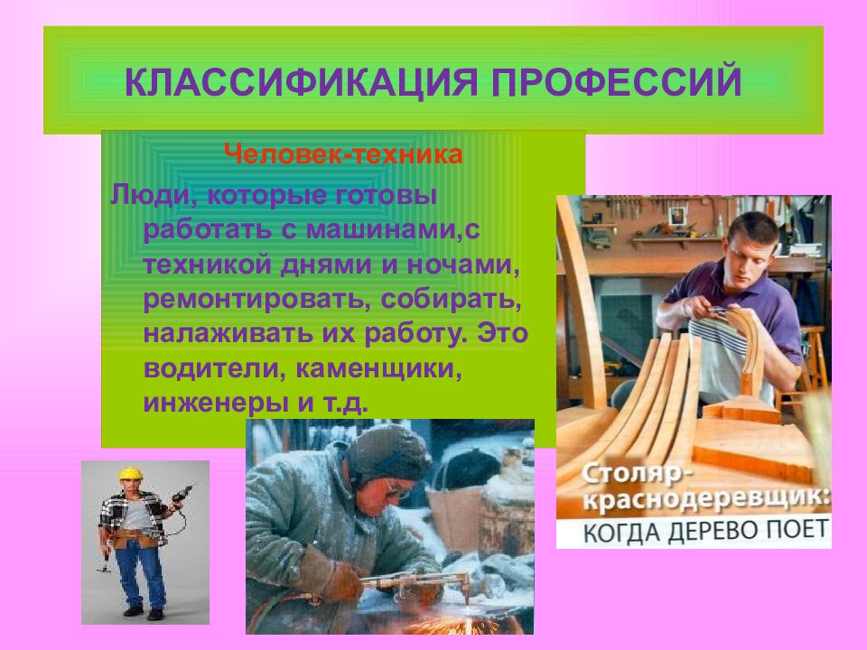 Картинки человек техника профессии