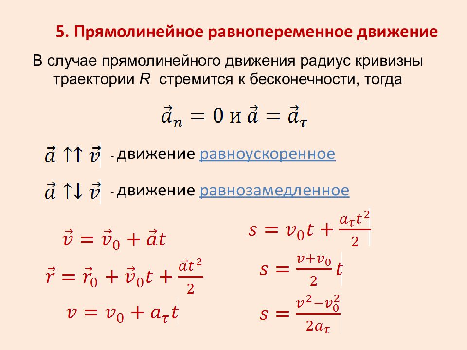 Равнопеременное перемещение