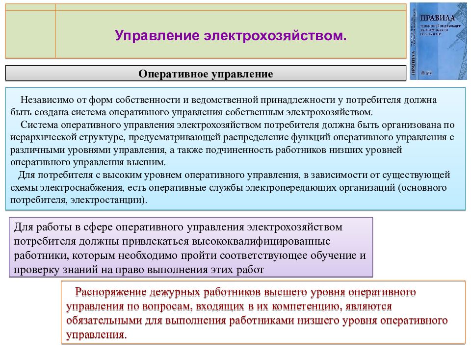 Оперативное управление это. Система оперативного управления электрохозяйством. Форма оперативного управления электрохозяйством. Управление электрохозяйством Общие положения. Структура и форма оперативного управления электрохозяйством.