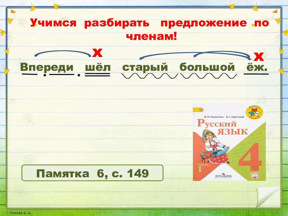 Распространенные и нераспространенные предложения 4 класс презентация