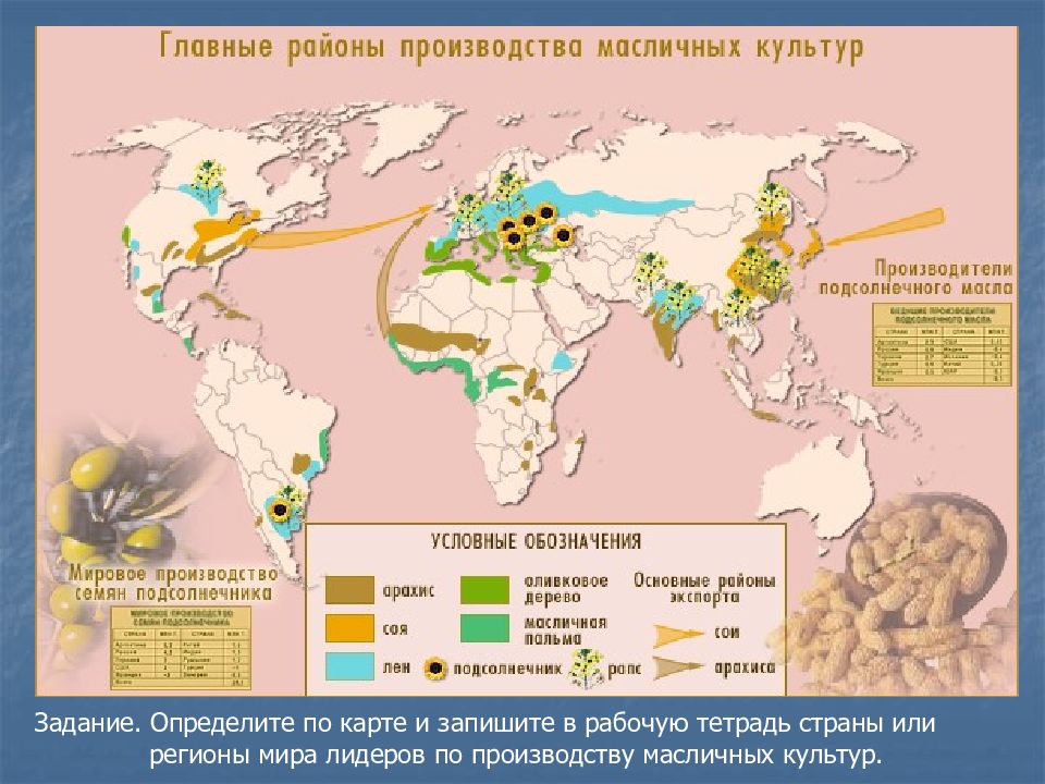 Растениеводство в россии карта