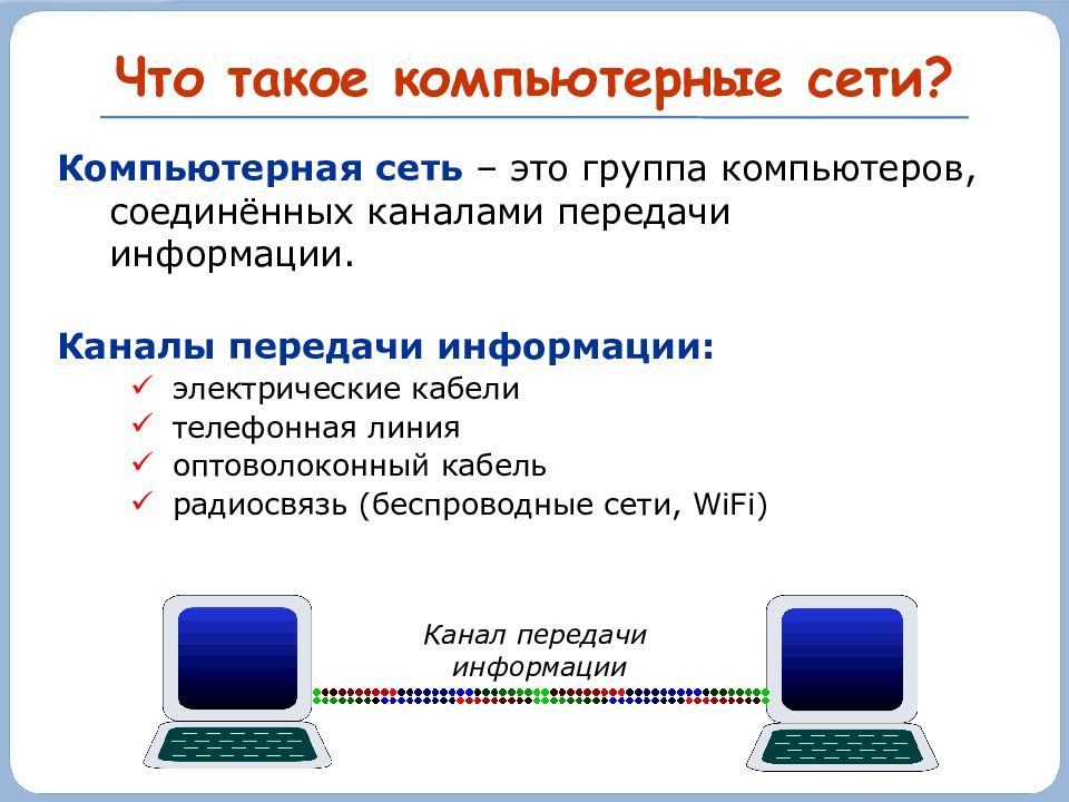 Компьютерные сети презентация 10 класс