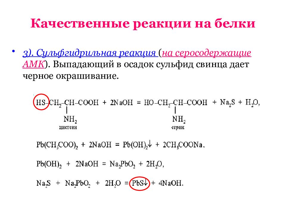 Качественные реакции на белки презентация