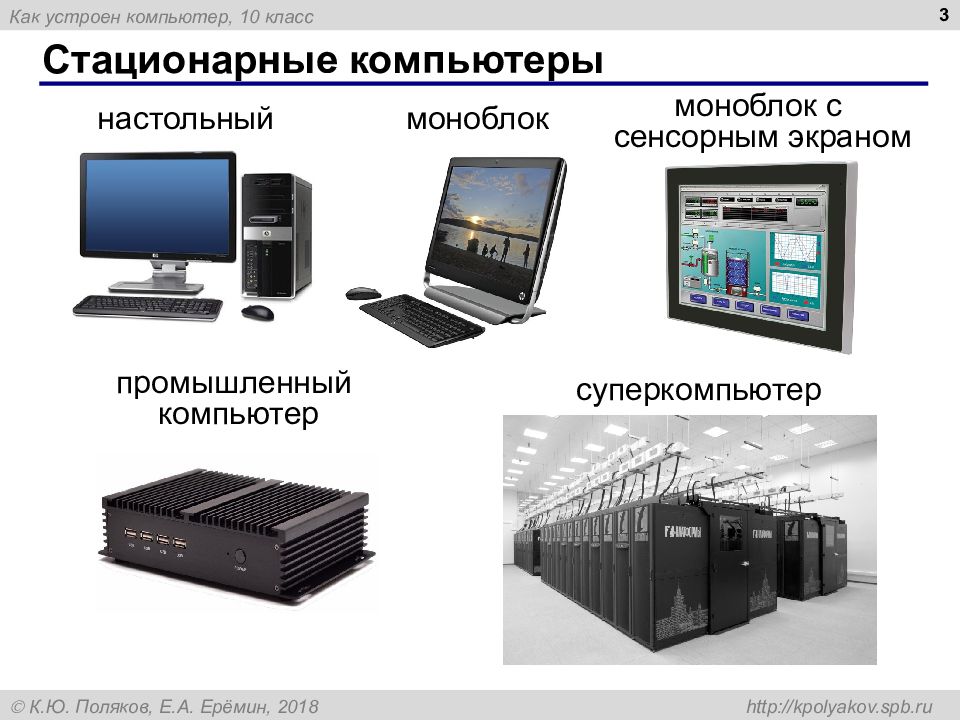 Презентация как устроен пк