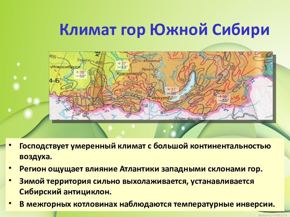 Горный каркас россии урал и горы южной сибири презентация 8 класс полярная звезда