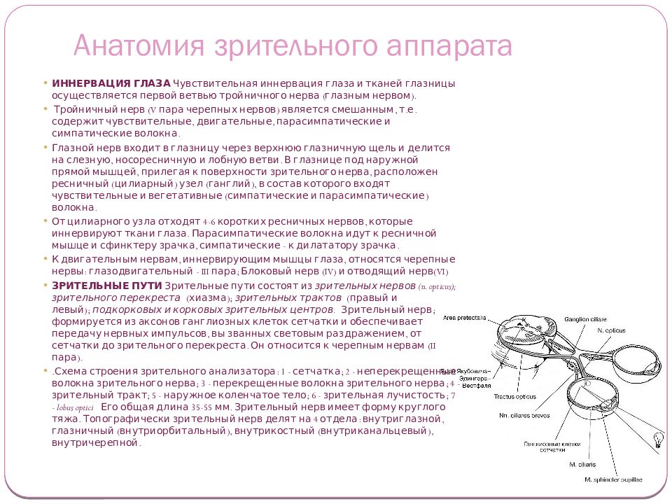 Заболевание аппарата