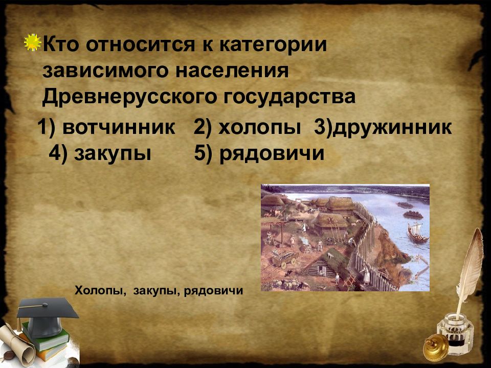 Категории населения древнерусского государства. Закуп это в истории древней Руси. Рядовичи это в древней Руси. Древнерусская тема для презентации.