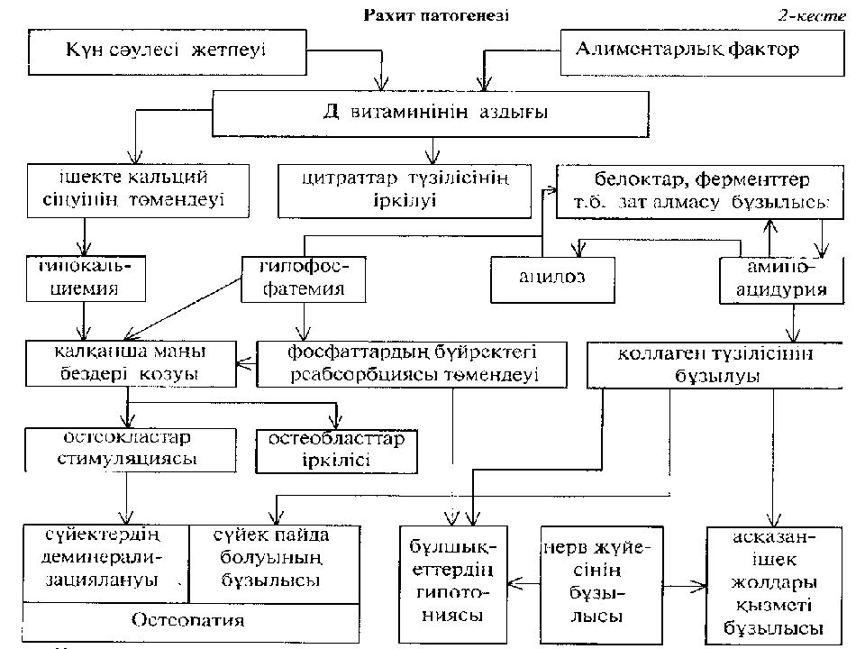 Рахит ауруы презентация