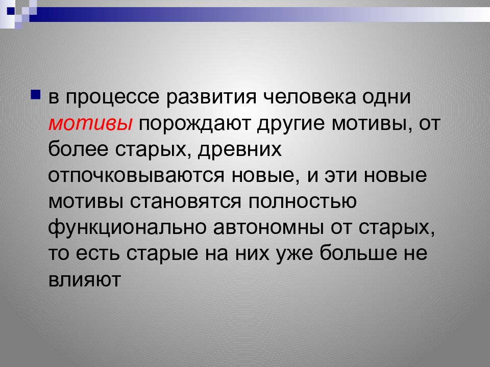 Личность активность мотивация