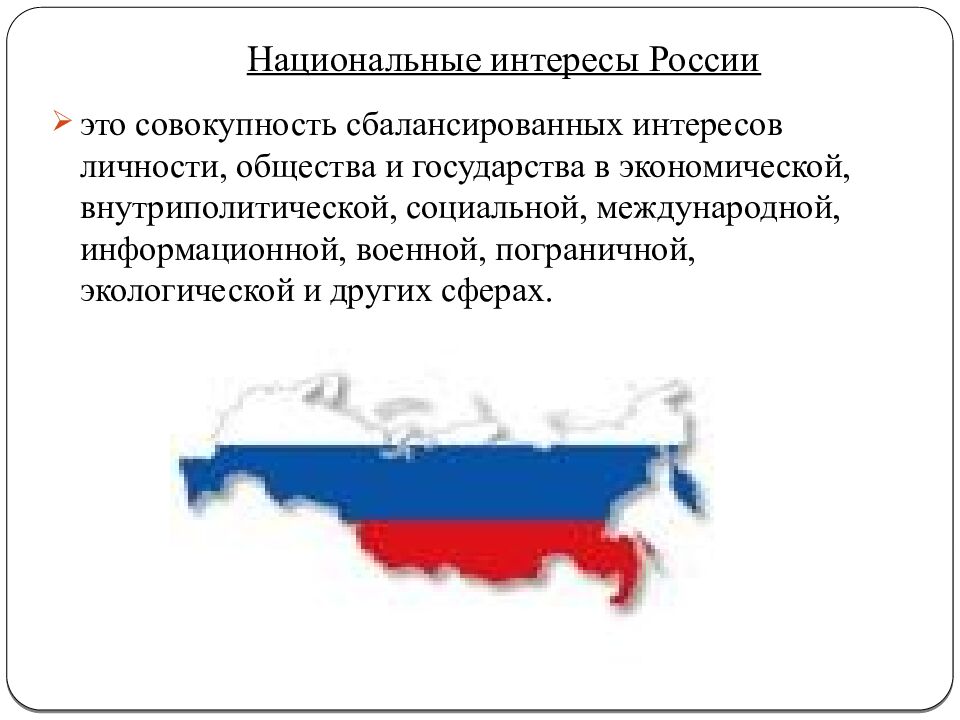 Национальные интересы России