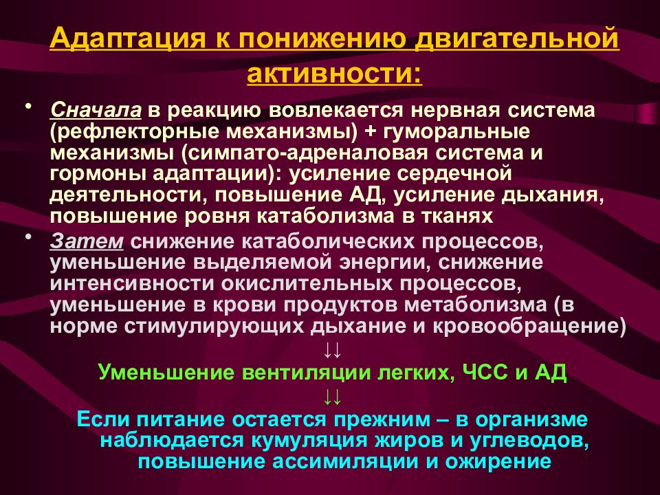 Адаптационный синдром презентация