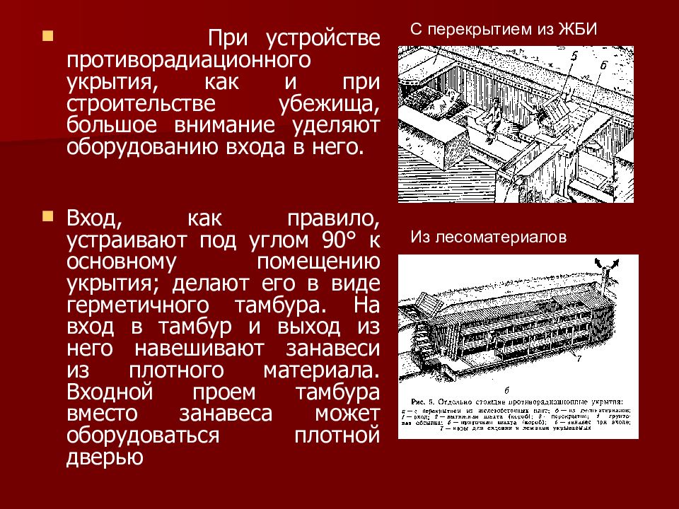 Противорадиационное укрытие презентация