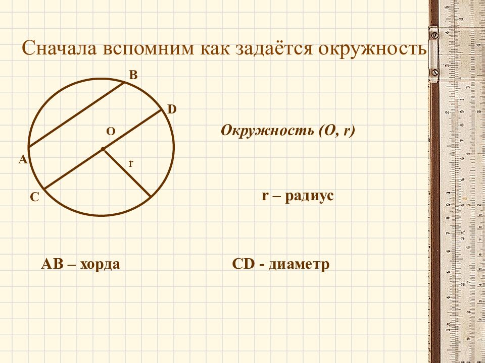 Окружность 8 класс геометрия презентация