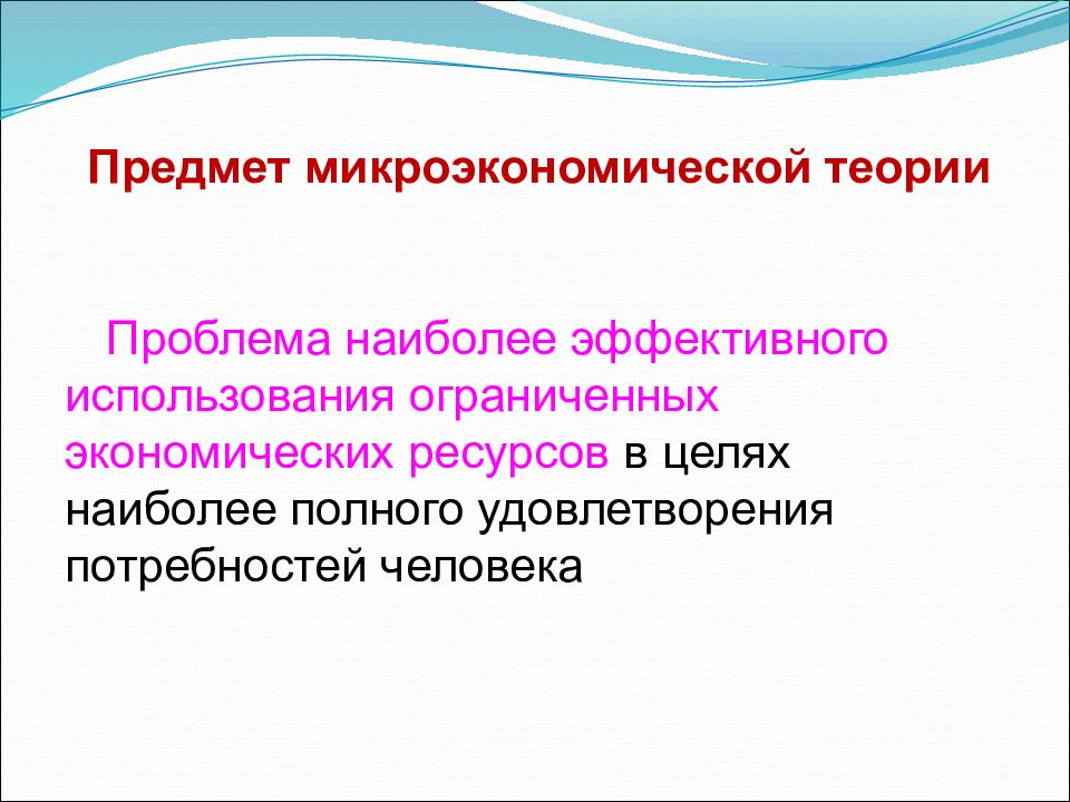 В числе наиболее проблем. Ресурсы и потребности презентация. Предмет потребности это. Микроэкономическая теория. Микроэкономические проблемы.