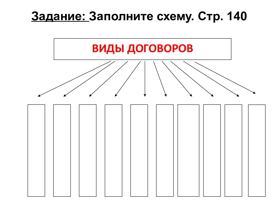 Заполните схему ответ