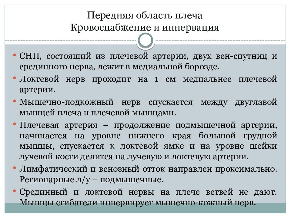 Топографическая анатомия верхней конечности презентация