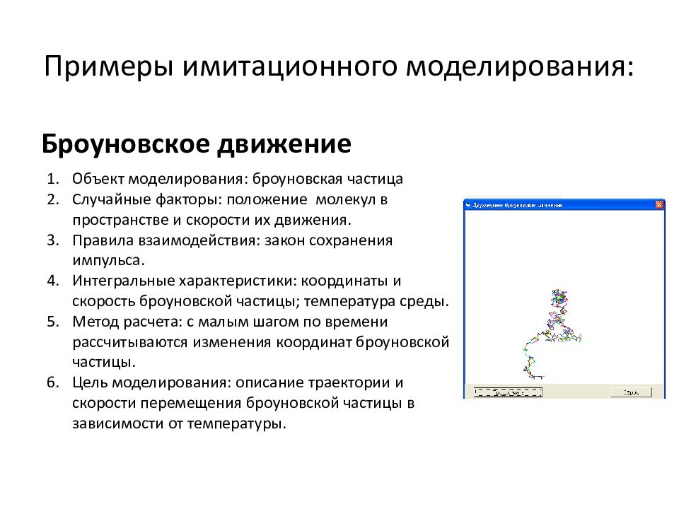 Имитационное моделирование презентация