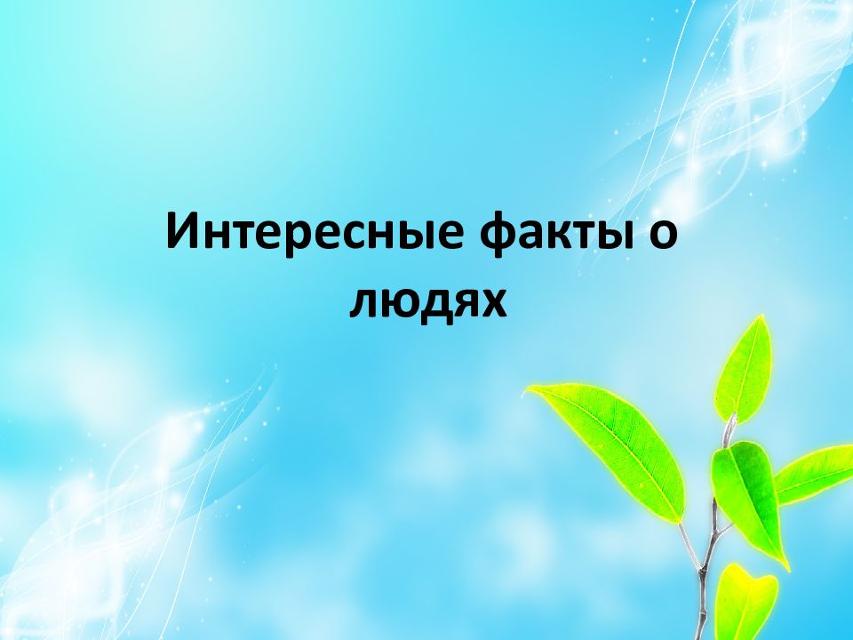 Интересная презентация с картинками