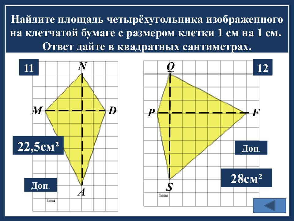 Презентация площадь на клетчатой бумаге. Фигуры на клетчатой бумаге ОГЭ.