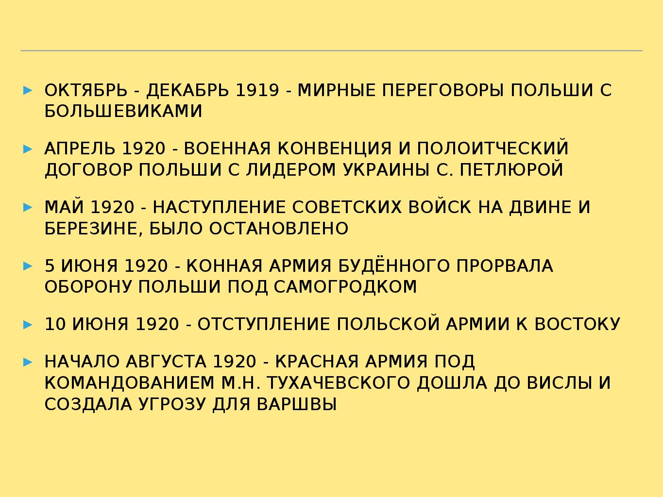 Советско польская война 1919 1921 презентация