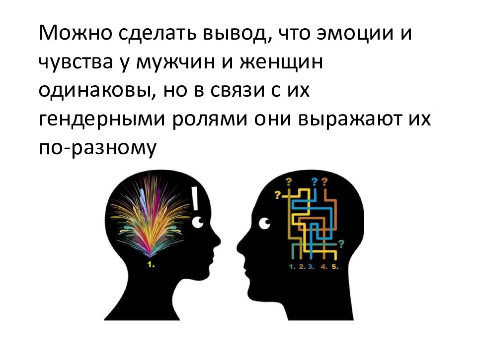 Гендерные различия способностей презентация