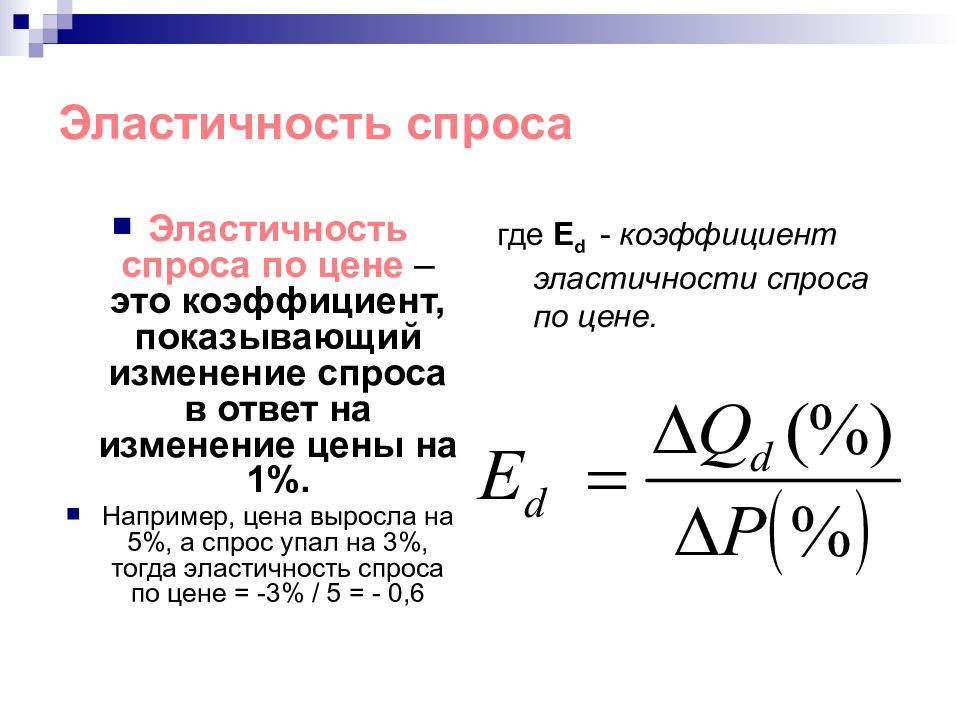 Коэффициент эластичности спроса. Эластичность спроса. Коэффициент эластичности спроса по цене. Эластичность рыночного спроса. Эластичный спрос по цене.