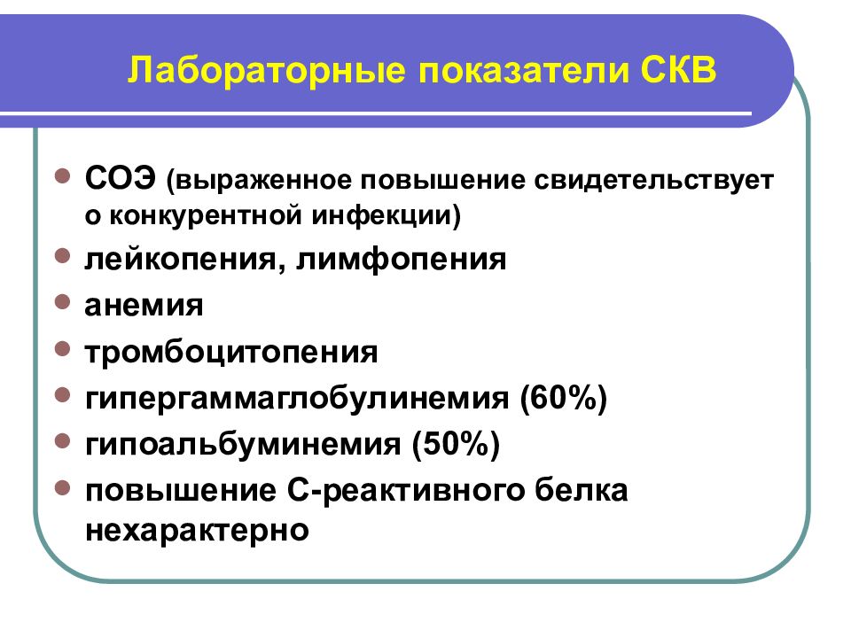 Скв у детей презентация