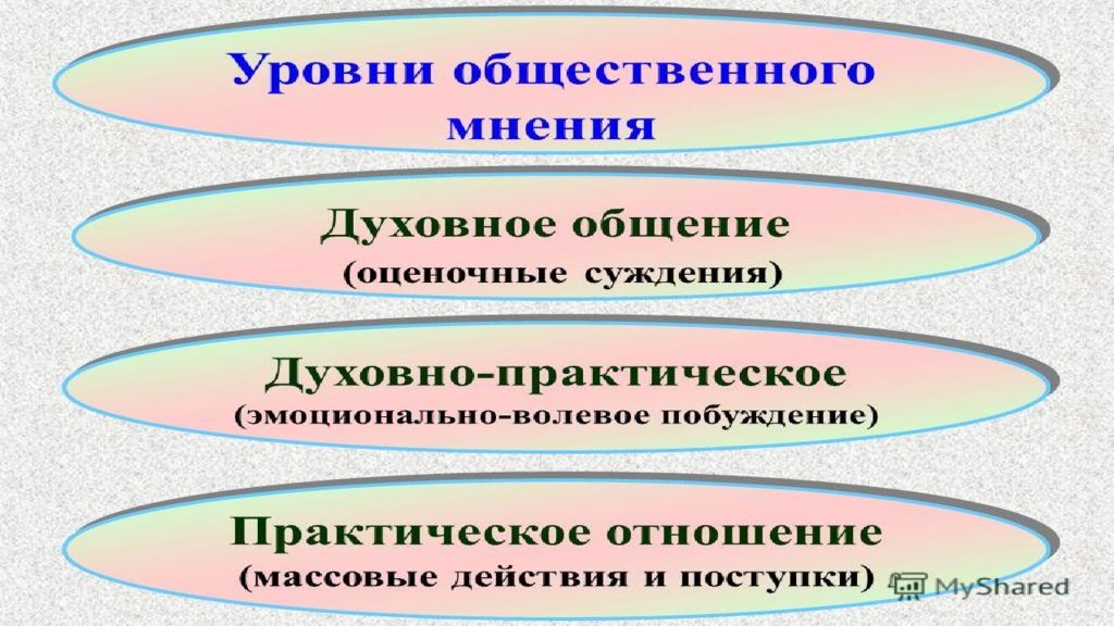 Общественное мнение презентация