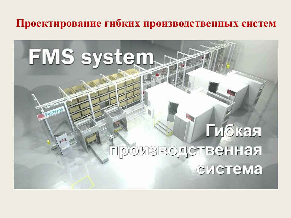 Проектирование гибких производственных систем