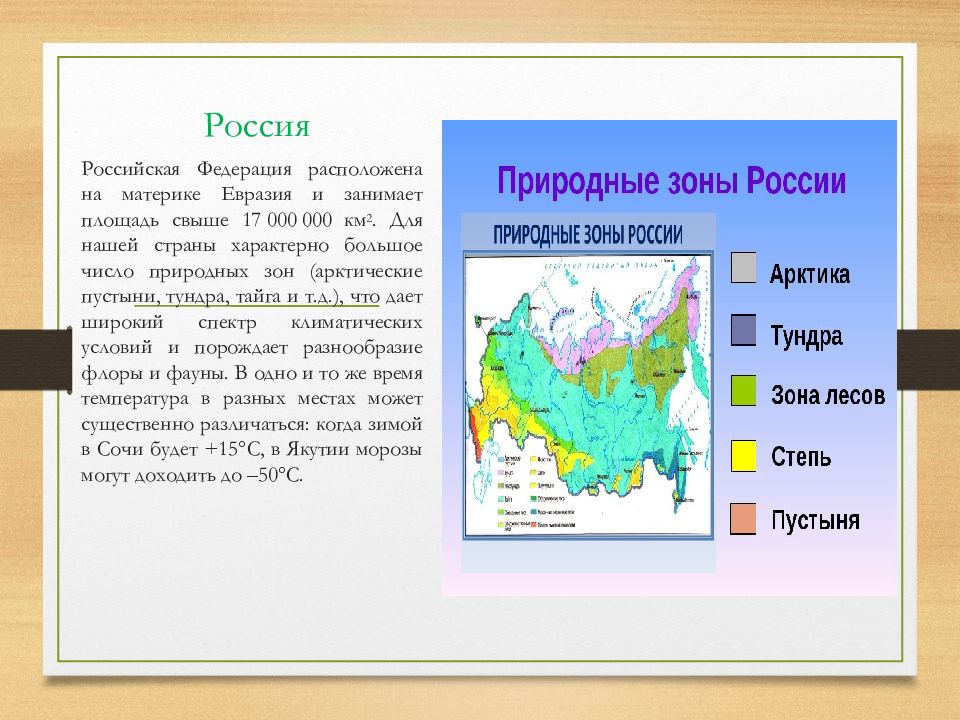 Презентация фауна россии