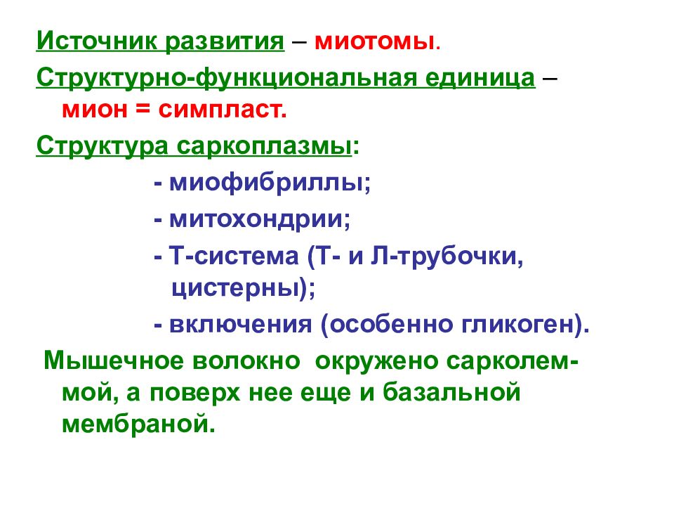 Ведущие источники развития. Мион структурно функциональная единица мышцы. Источники развития миотома. Мион единица функциональная структурно ткани. Источники развития языка.