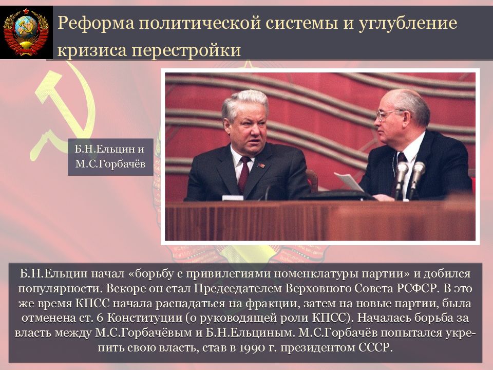 Распад ссср и образование снг. Реформа политической системы распад СССР. Перестройка политической системы распад СССР. Кризис перестройки и распад СССР. Политические преобразования развал СССР.