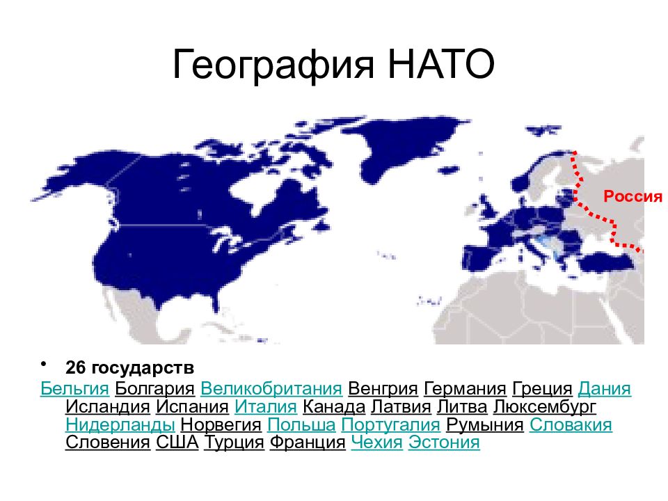 Геополитическое положение россии карта