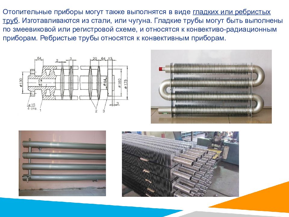 Презентация отопительные приборы