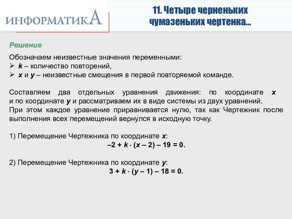 Разбор информатики