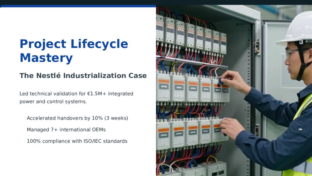 Strategic Electrical Project Leadership & Infrastructure Excellence Delivering