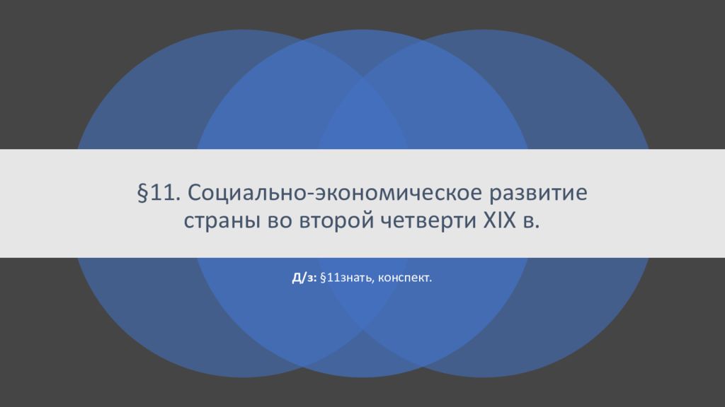 §11. Социально-экономическое развитие страны во второй четверти XIX в.