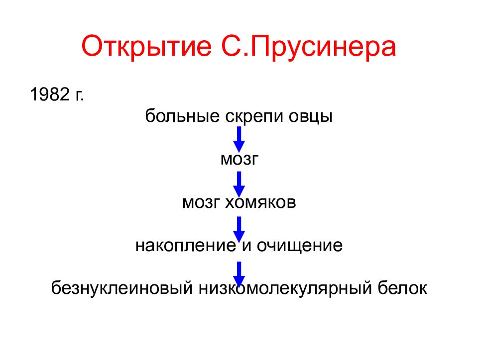 Прионные болезни презентация