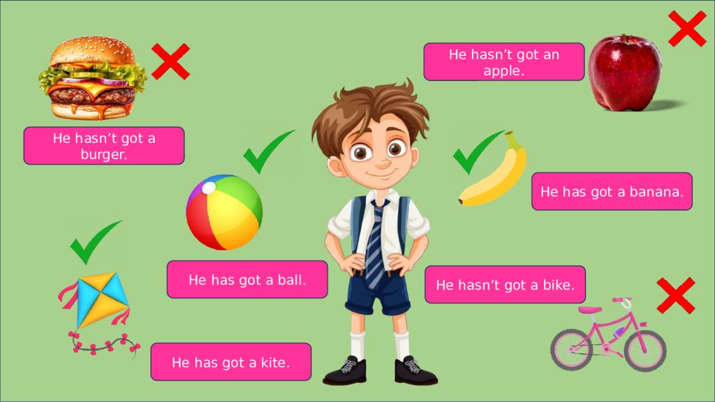 Hello! I am Jenny. I am eight.
Let’s learn have got / has got.
What’s your name Hello! I am Jenny. I am eight. Let’s learn have got / has got. What’s your name
