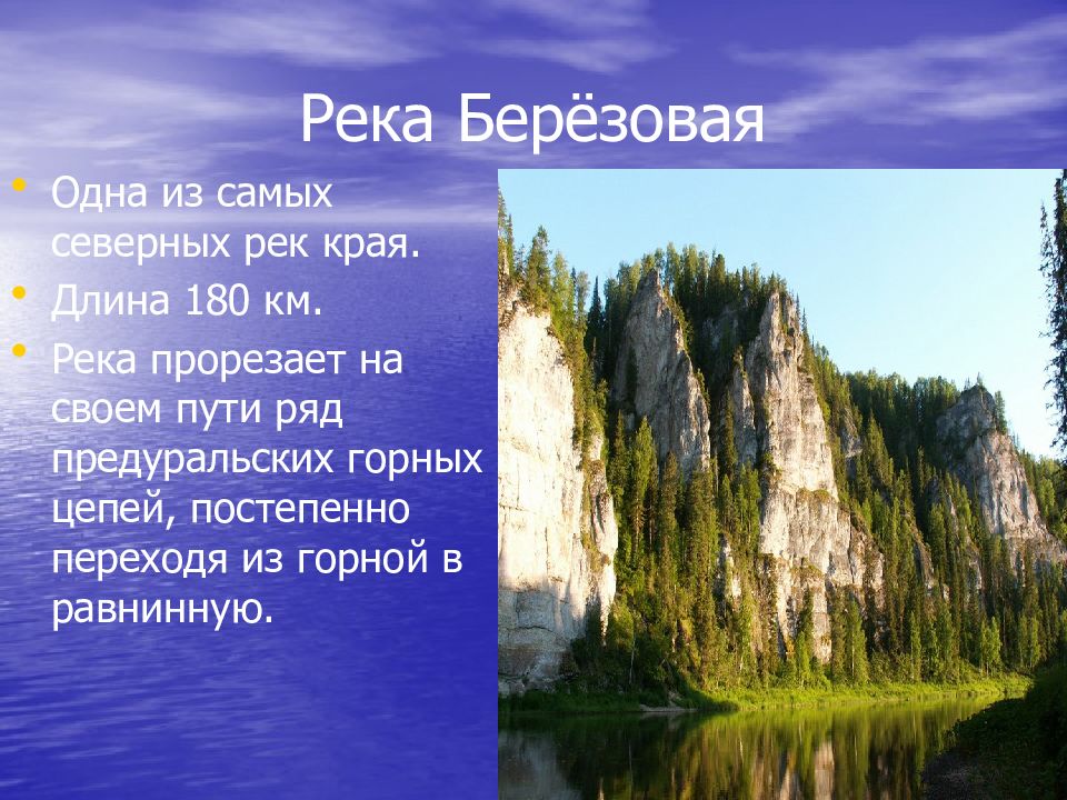 Природные зоны пермского края презентация