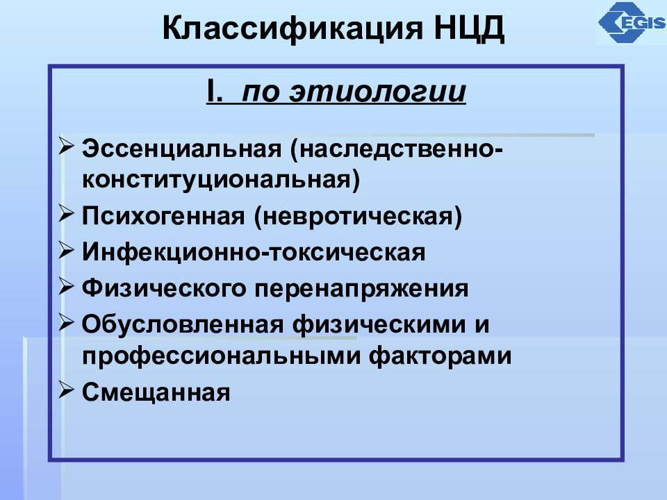 Нейроциркуляторная дистония презентация