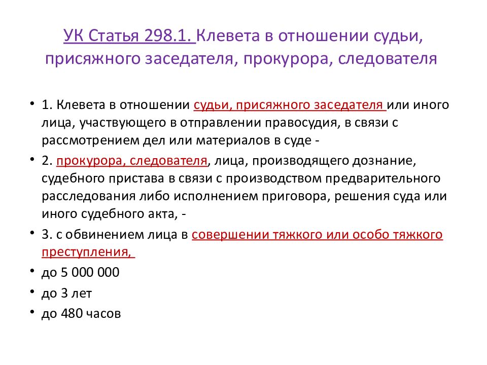 128.1. Ст 298 УК. Статья 298.1 УК РФ. Клевета статья УК. Статья 298 УК РФ.