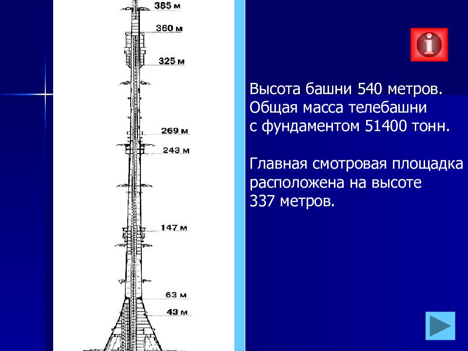 8 м высота это сколько. Высота Останкинской башни. Останкинская телебашня высота. Диаметр Останкинской башни. Останкинская башня в разрезе.