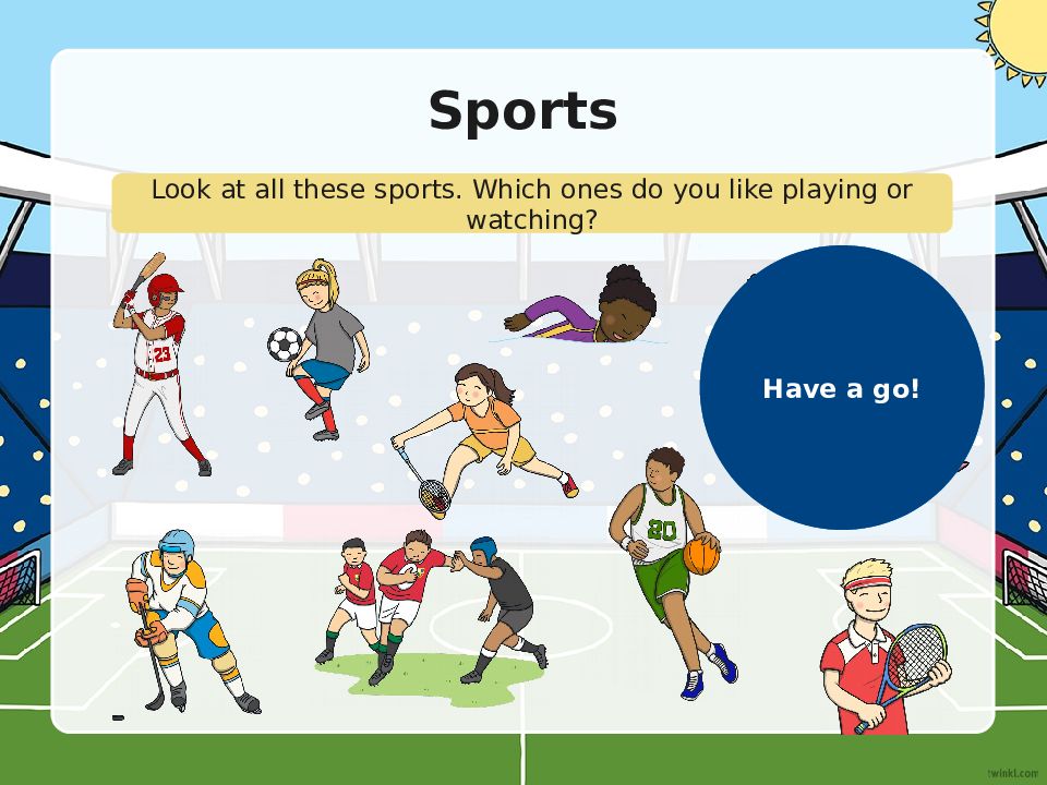 Are your favourite sport