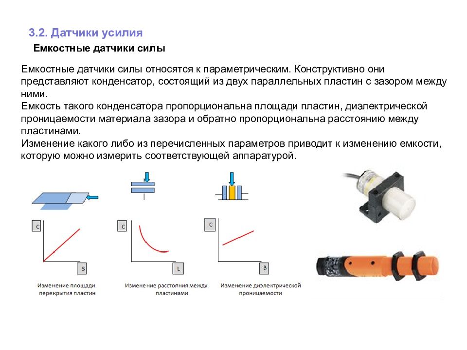 Емкостные датчики презентация